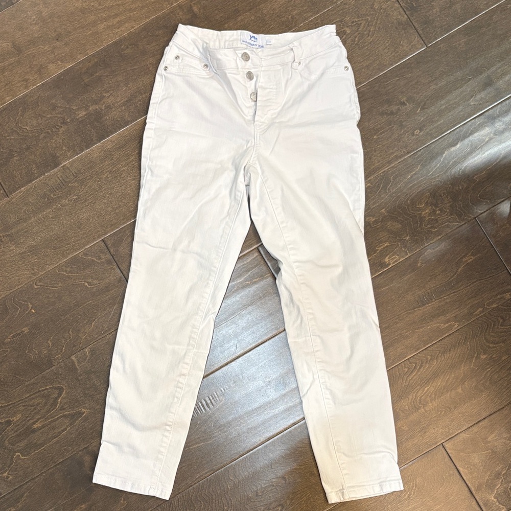 Southern Tide White Straight Leg Jeans - Size 26